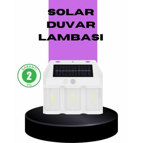3 İn 1 Solar Duvar Lambası – Ip65 Su Geçirmez, Hareket Sensörlü