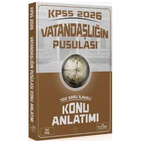 2026 KPSS Vatandaşlık Vatandaşlığın Pusulası Konu Anlatımı CBA Yayınları