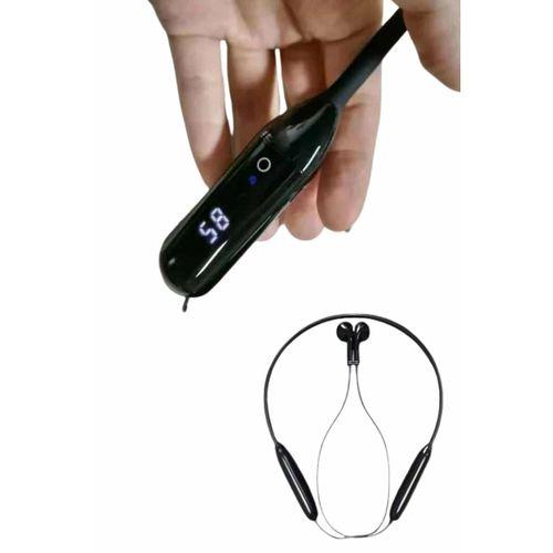 100 Saat Kablolu Boyun Askılı Dijital Göstergeli Bluetooth Kulaklık