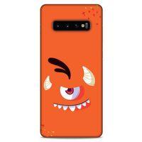 Emojix (22) Samsung Galaxy S10 Plus Kılıf Silikon Kapak Desenli
