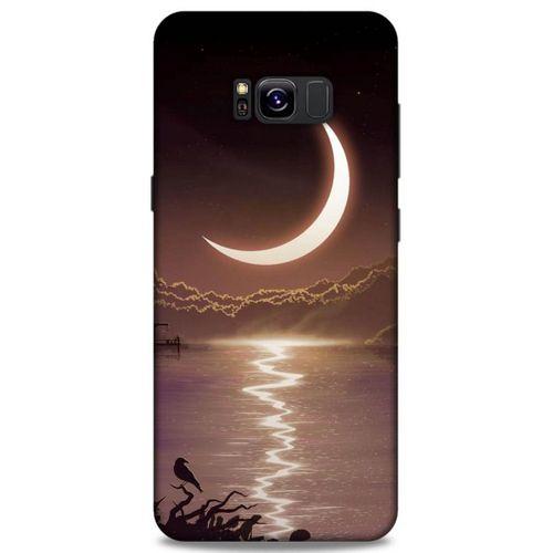 Lopard Samsung Galaxy S8 Plus Uyumlu Kılıf Gece'S (34) Slim Armor Kılıf Kırmızı Gece