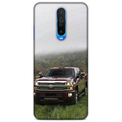 Lopard Xiaomi Redmi K30 5G Uyumlu Kılıf PickUpX (35) Fit Design Kılıf Bordo