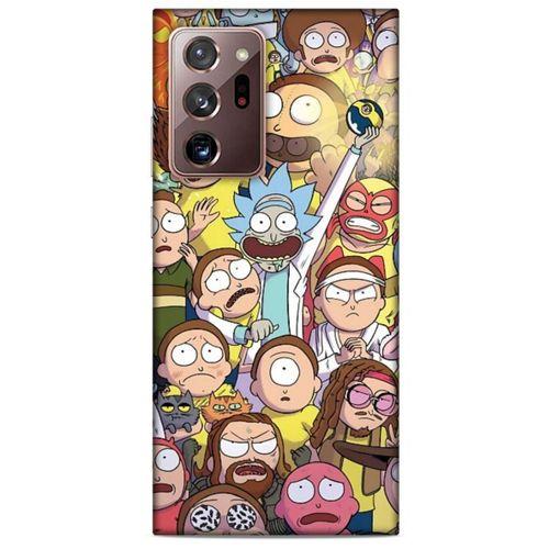 Samsung Galaxy Note 20 Ultra Uyumlu Kılıf Rick And Morty (34) Slim Armor Kılıf Manager Morty