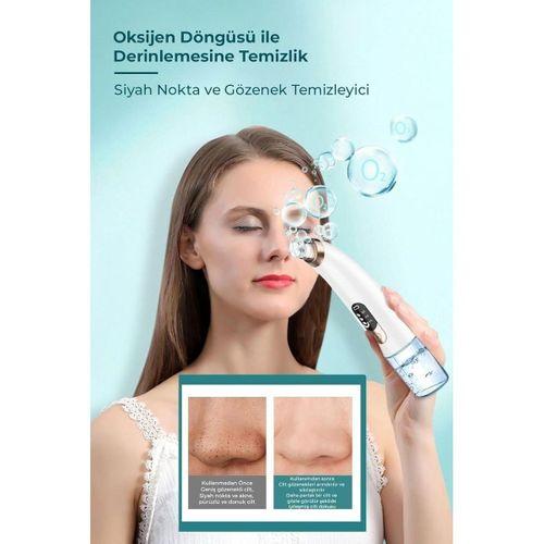 Neutron NTL-BR-06H Su Hazneli Vakumlu Yüz Siyah Nokta Temizleyici Her Cilt Tipine Uygun Şarj Edilebi