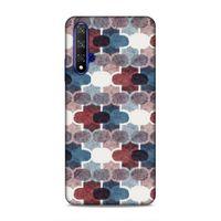 Huawei P Smart S 2020 Uyumlu Kılıf Romans (7) Telefon Kılıfı Bordo Mavi