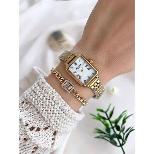 Lee Cooper Çelik Kordonlu 3 Atm Suya Dayanıklı Kadın Kol Saati VS.BLKT.0648