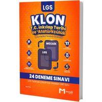 8. Sınıf LGS T.C. İnkılap Tarihi ve Atatürkçülük Klon 24 Deneme Mozaik Yayınları