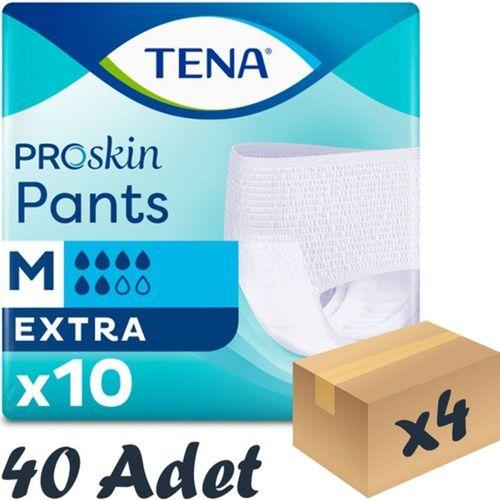 Tena Proskin Pants Ekstra 6 damla Emici Külot Orta Boy Medium 10'lu 4 paket / 40 adet