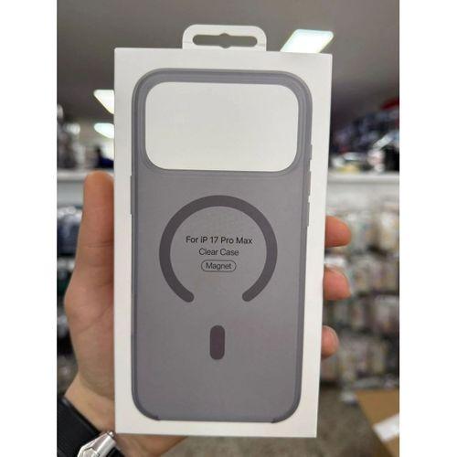 İphone 17 Pro Max ile Uyumlu Magsafe Özellikli Kristal Netlik Sararmaz PC Clear Case