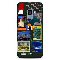 Lopard Samsung Galaxy S9 Uyumlu Kılıf Şehirli ※ (48) Muğla Bumper Kılıf