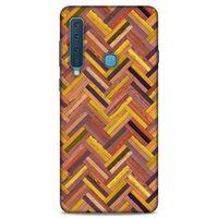 Lopard Samsung Galaxy A9 2018 Uyumlu Kılıf Wood'X (39) Liquid Crystal Kılıf Baskılı