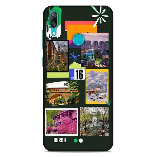 Lopard Huawei Y7 Prime 2019 Uyumlu Kılıf Şehirli ※ (16) Bursa Kalın Kılıf