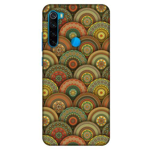 Ethnic Culture (32) Xiaomi Redmi Note 8 Kılıf Silikon Kapak Desenli