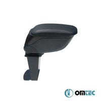 Ford Fiesta 2018-2023 Kol Dayama V1 (Suni Deri+ABS) Siyah