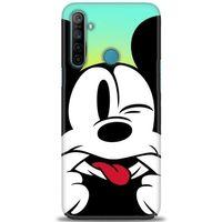 Realme 6i Kılıf HD Baskılı Kılıf - Disneyy + Tam Ekran Koruyucu
