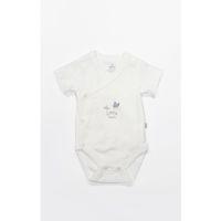 Bistyle Kruvaze Body Yarım Kol Little Boats 17152 Ekru