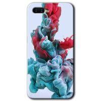 Oppo Rx 17 Neo Kılıf HD Desen Baskılı Arka Kapak - Renkli Karışım