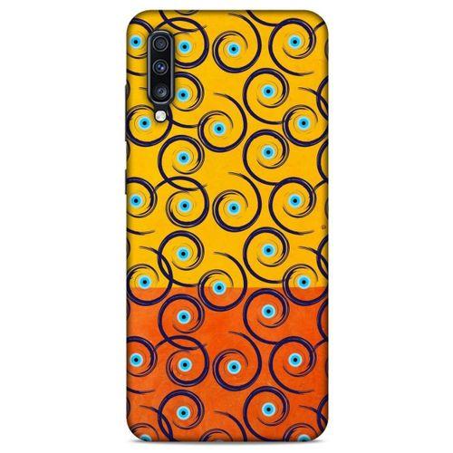 Nazarium (32) Desenli Silikon Kapak Samsung Galaxy A70 Kılıf