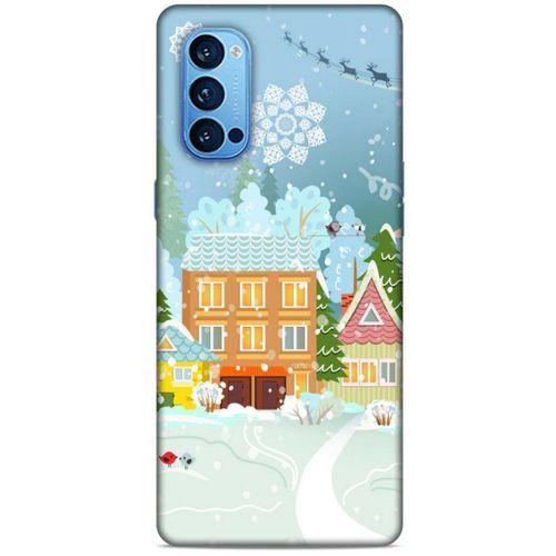 Oppo Reno 4 Pro Kılıf Snowix (35) Fit Design Kılıf Karışık Renkli