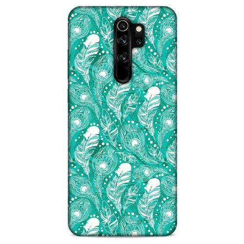 Xiaomi Redmi Note 8 Pro Kılıf Desenli Özel Seri Tüyler (45) Liquid Air Kılıf