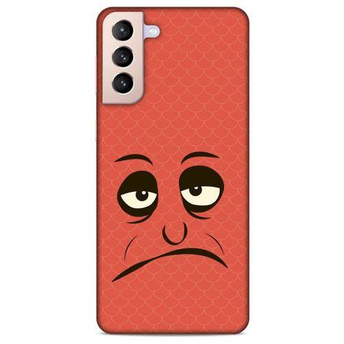 Lopard Samsung Galaxy S21 Plus Uyumlu Kılıf Emojix (78) Arka Kapak