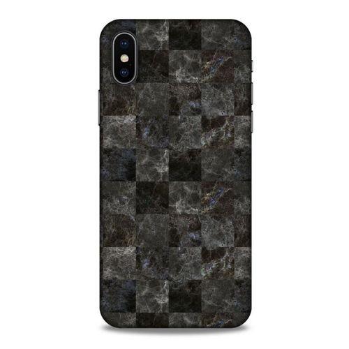 Mermer Desenli (47) Tema Crystal Flex Kılıf Zeytin Apple Iphone X Kılıf