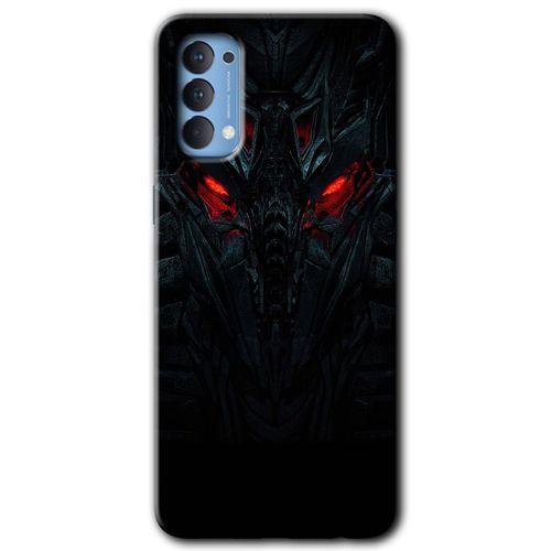 OPPO Oppo Reno 4 Kılıf HD Desen Baskılı Arka Kapak - Vinicius
