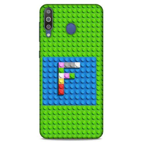 Lopard Samsung Galaxy M30 Uyumlu Kılıf BloX (16) Kalın Kılıf F Harfi