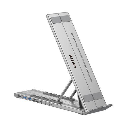 UNITEK KATLANABİLİR NOTEBOOK STANDI VE BAĞLANTI İSTASYONU (D1137AGY01)