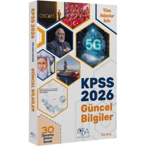 2026 KPSS Güncel Bilgiler Konu Anlatımı CBA Yayınları