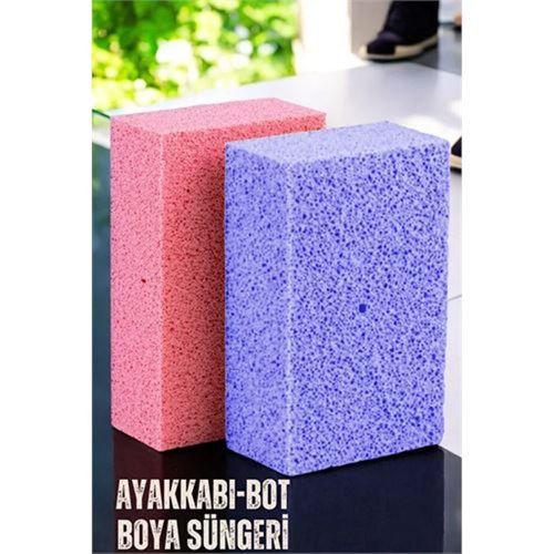 Modacar Ayakkabı Boya Süngeri Bot Boyası Süngeri 2 Adet