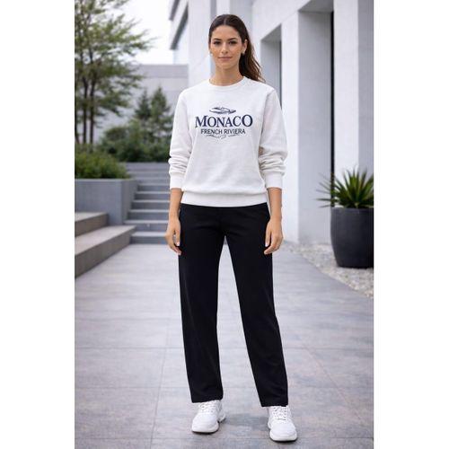 ALEXANDERGARDI İÇİ POLARLI BASKI DETAYLI SWEATSHIRT(E24-00174)