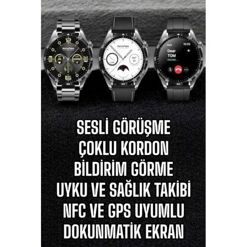 Akıllı Saat Titreşimli Pusula Nabız Ve Tansiyon Ölçer Nfc Uyumlu