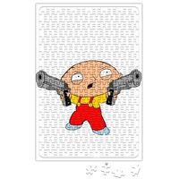 Family Guy Puzzle 240 Parça Yapboz