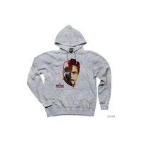 Iron Man Tony Stark Gri Kapüşonlu Sweatshirt Hoodie
