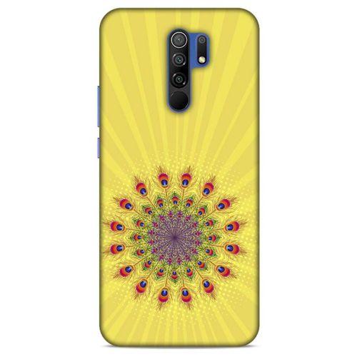 Xiaomi Redmi 9 Kılıf Desenli Özel Seri Tüyler (20) Koruyucu Kılıf