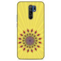 Xiaomi Redmi 9 Kılıf Desenli Özel Seri Tüyler (20) Koruyucu Kılıf