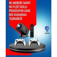 1.5 Kg Ağırlığında, 4500 Retro Oyunlu Multimedya Projektör