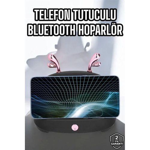Yeni Nesil Akıllı Hoparlör Telefon Tutacağı Uzun Pil Ömrü Yüksek Ses Kaliteli