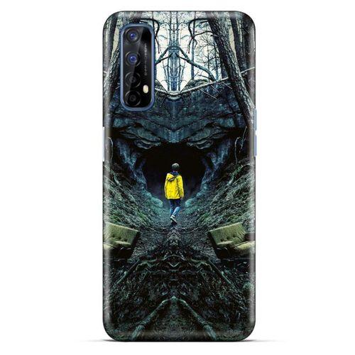 Oppo Realme 7 Kılıf Almanya (29) Arka Koruma Kılıfı Dark