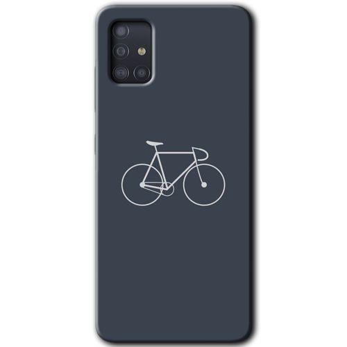 Galaxy A51 Kılıf HD Desen Baskılı Arka Kapak - Bike