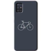 Galaxy A51 Kılıf HD Desen Baskılı Arka Kapak - Bike