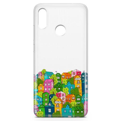 Huawei Y9 2019 Kılıf Bizim Mahalle Arka Kapak Koruma Desenli Full Koruyucu