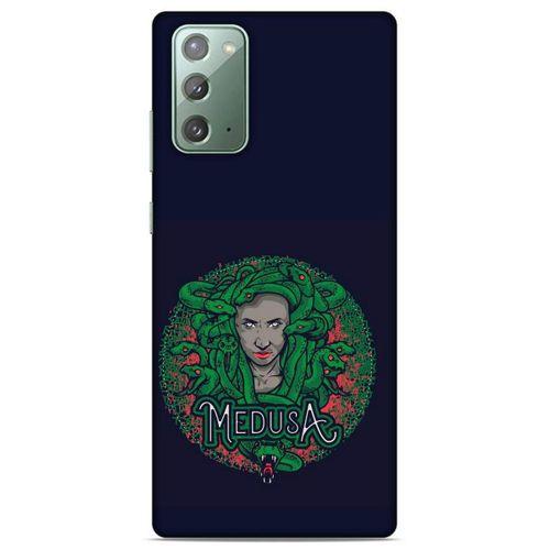 Lopard Samsung Galaxy Note 20 Uyumlu Kılıf Tattoo's (3) Kapak Medusa Dövmesi