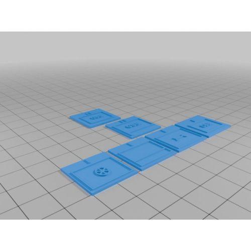 4 CMBG Svc Bn ORBAT Jetonları 3D Baskı