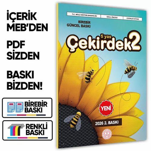 2026 5 Yaş Okul Öncesi MEB Etkinlik Kitabı Çekirdek 2 Eğlenceli ve Öğretici Aktiviteler BASKI ÜCRETİ