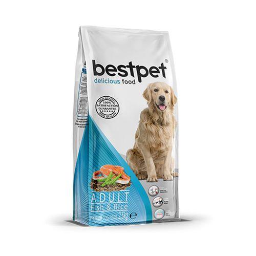 Bestpet Yetişkin Köpekler İçin, Balık Etli Ve Pirinçli Kuru Mama 15 kg