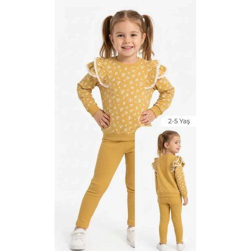 2-3-4-5 Yaş Taytlı Penye Çocuk Takımı