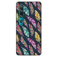 Xiaomi Mi Note 10 Kılıf Desenli Özel Seri Tüyler (13) Silikon Kap