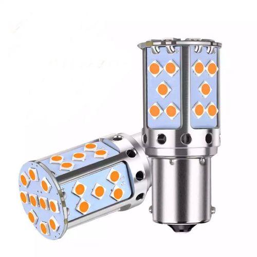 1156 Dekoratif led ampul tek duy canbuslı turuncu 12v / LAAM945-1